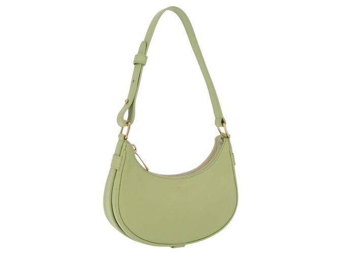 Céline Celine Ava Leather Mini Vert