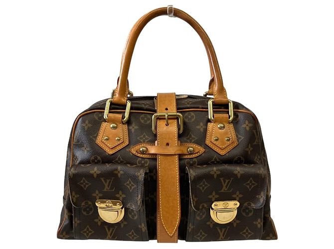 Sac à main Louis Vuitton Manhattan GM Marron
