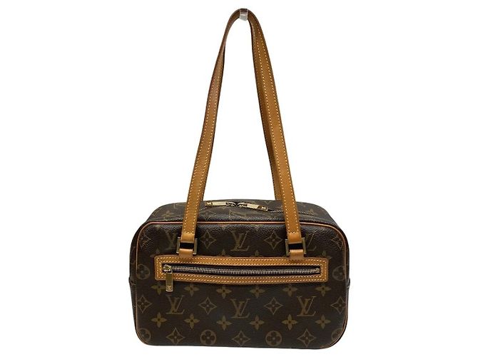 Sac à épaule Louis Vuitton Cite MM Marron
