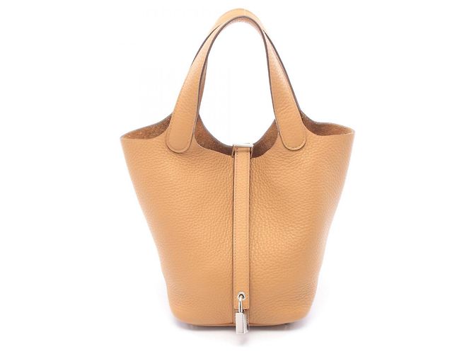 Hermès Sac à main Hermes Picotin Lock PM Marron