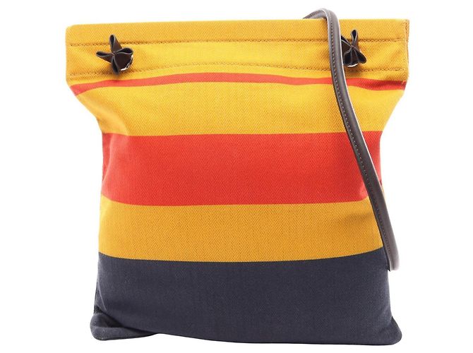 Hermès Hermes Sac Aline MM Shoulder Bag Multicolore Damier ebène