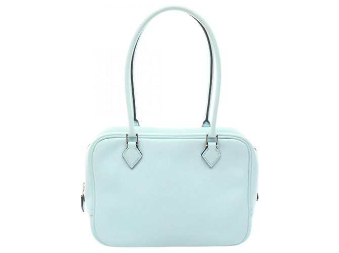 Hermès Sac à main Hermes Plume II Mini Bleu