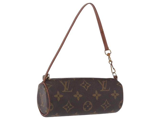 LOUIS VUITTON Monogram Papillon Pouch LV Auth ka5974 Monogramme