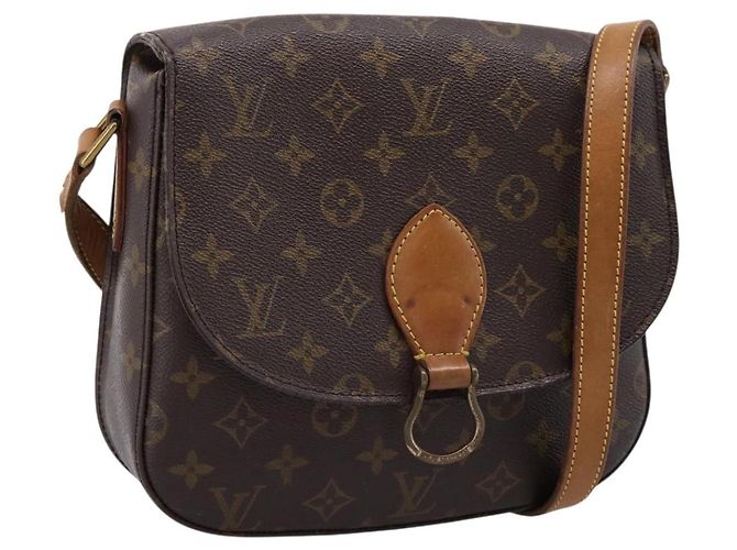 LOUIS VUITTON Monogram Saint Cloud GM Shoulder Bag M51242 LV Auth 199927 Monogramme