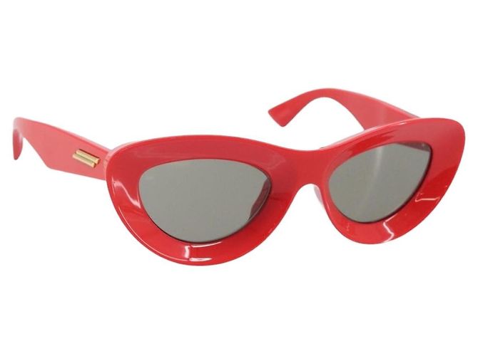 Gafas de sol BOTTEGA VENETA Plástico Rojo Auth bs36855V Roja