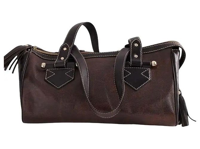 Lancel Borsa a tracolla marrone