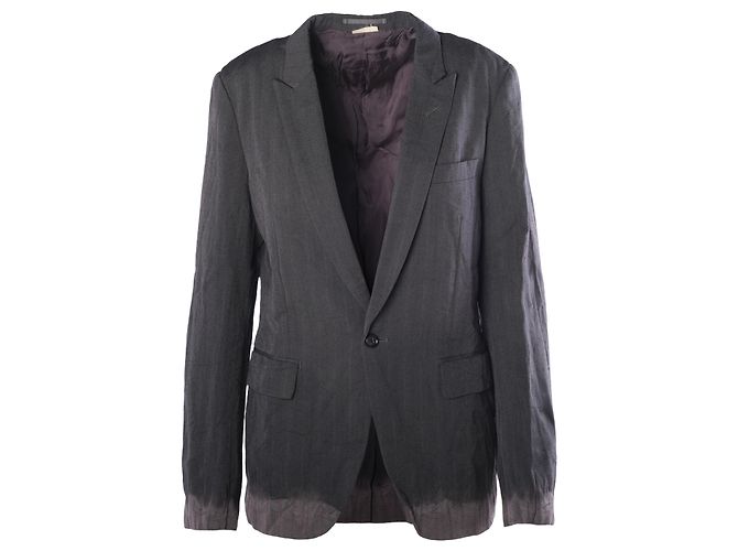 Comme Des Garcons Comme des Garçons Homme Plus Dip-Dye Herringbone Blazer