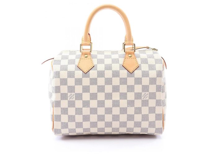 Louis Vuitton Speedy 25 Handtasche Weiß