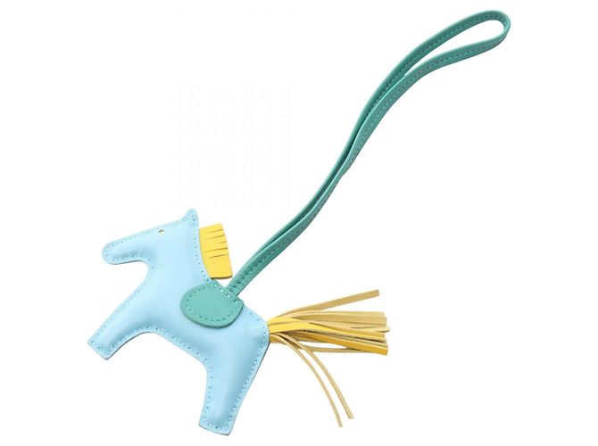 Hermès Hermes Rodeo PM Charm Blu Verde Giallo
