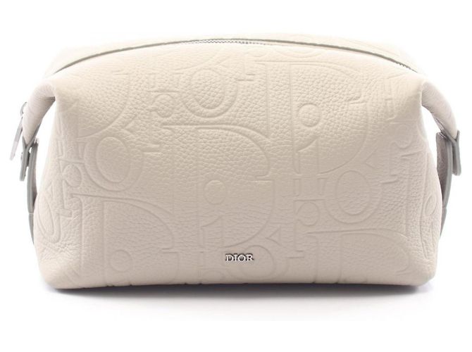 Christian Dior Dior Gravity Handbag Pouch Brown