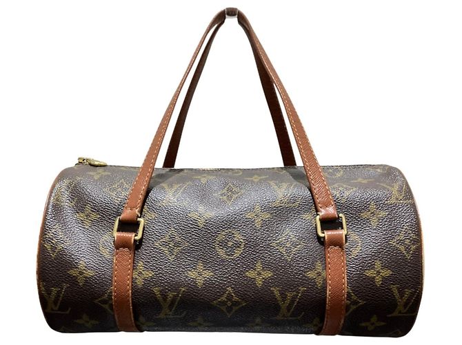 Sac à main Louis Vuitton Papillon 26 Marron