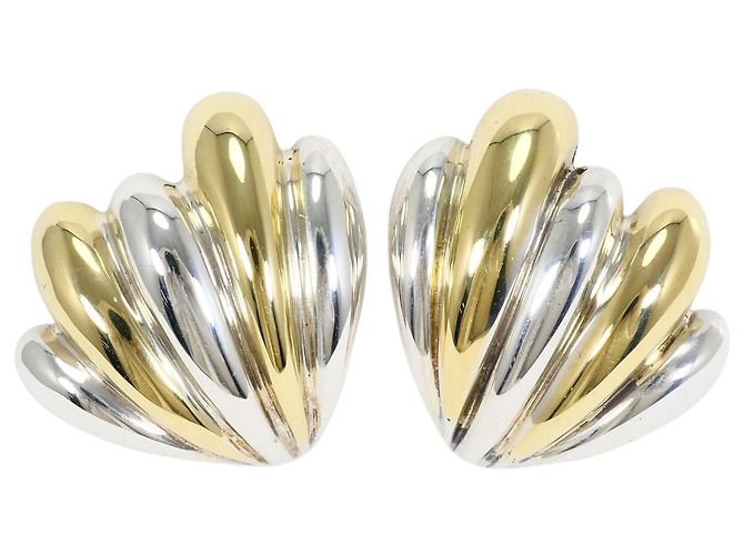 Autre Marque Boucles d'oreilles clips Leaf de Tiffany & Co.