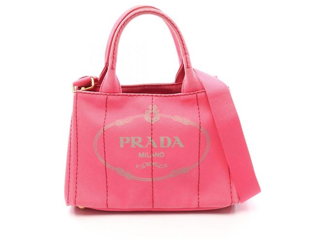 Borsa Tote 2-Way Prada CANAPA Rosa
