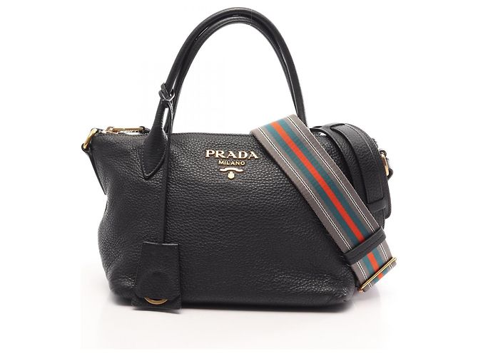 Bolsa 2-Way Prada VIT.DAINO Preto