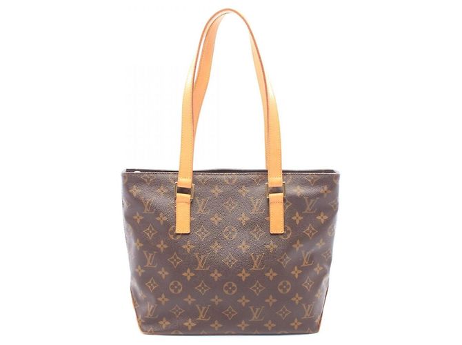 Bolsa de Ombro Louis Vuitton Cabas Piano Marrom