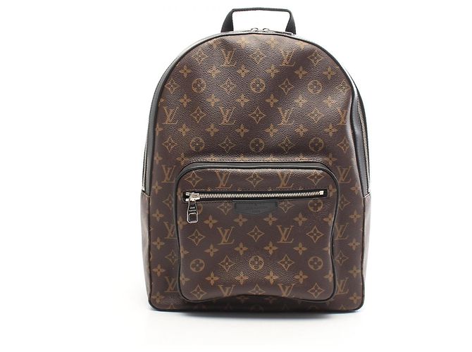 Louis Vuitton Josh Backpack/Handbag Brown Black