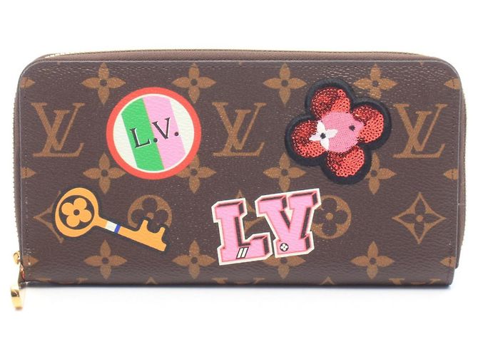 Louis Vuitton Zippy Wallet Brown Multiple colors