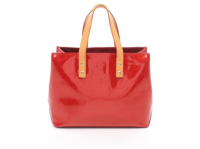 Sac à main Louis Vuitton Lead PM Monogram Vernis Rouge