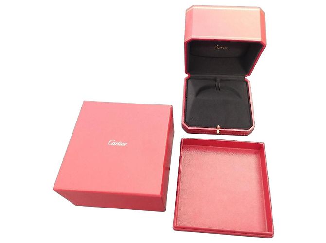 Caixa de joias Cartier Juste un Clou - Vermelha e Dourada Vermelho Dourado