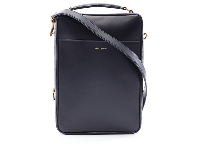 Sac à main 2-Way Yves Saint Laurent Paris Noir