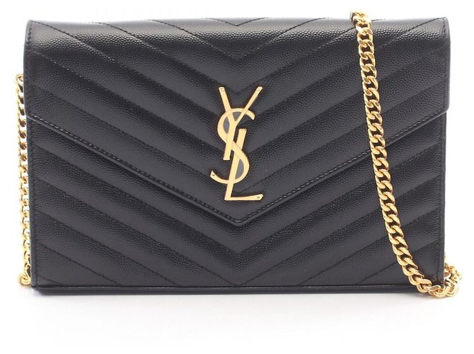 Autre Marque Borsa a tracolla Saint Laurent Paris Cassandra Classic Nero