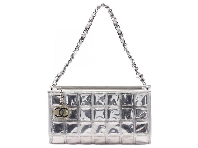 Chanel Ice Cube Handtasche Silber