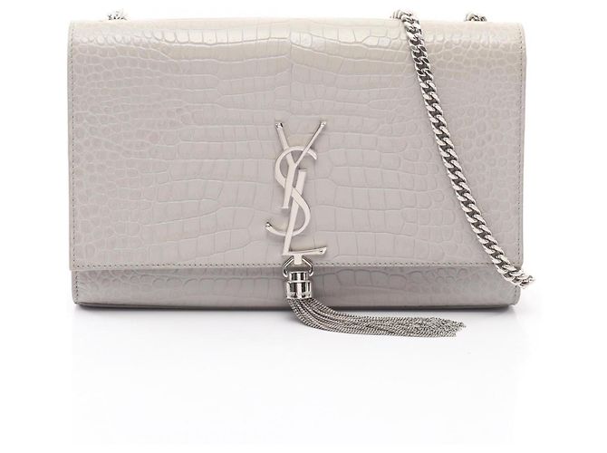 Autre Marque Borsa a tracolla Saint Laurent Paris Kate Monogram Marrone