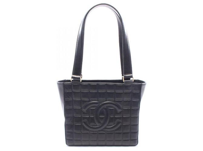 Borsa a tracolla Chanel Chocolate Bar Nero