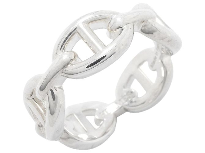 Hermès Hermes Enchainée Chaine d'Ancre Ring