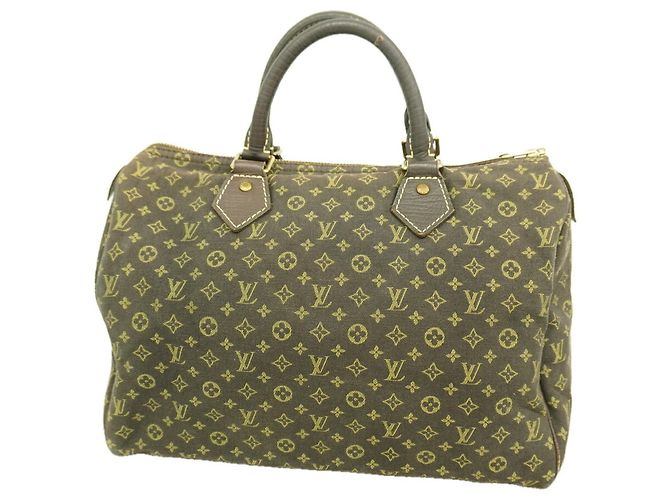 Bolsa Louis Vuitton Monogram Mini Lin Speedy 30 Damier ebene