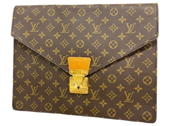 Pochette Louis Vuitton Monogram Marron