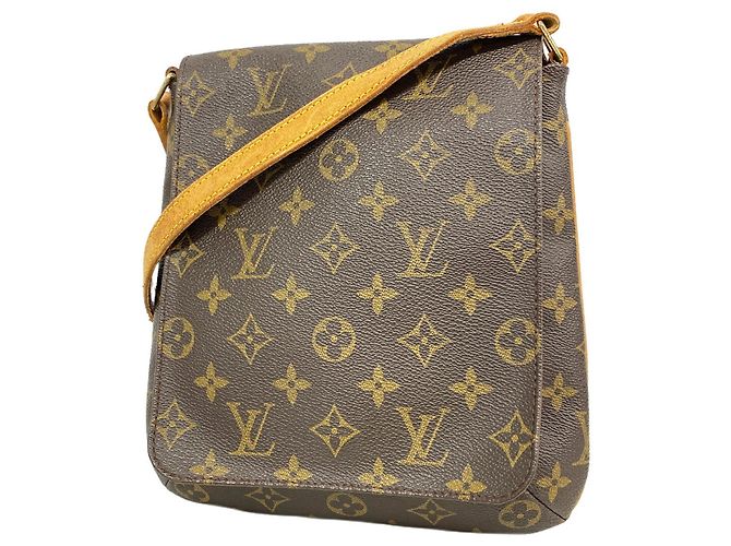 Borsa a tracolla Louis Vuitton Monogram Musette Salsa Marrone