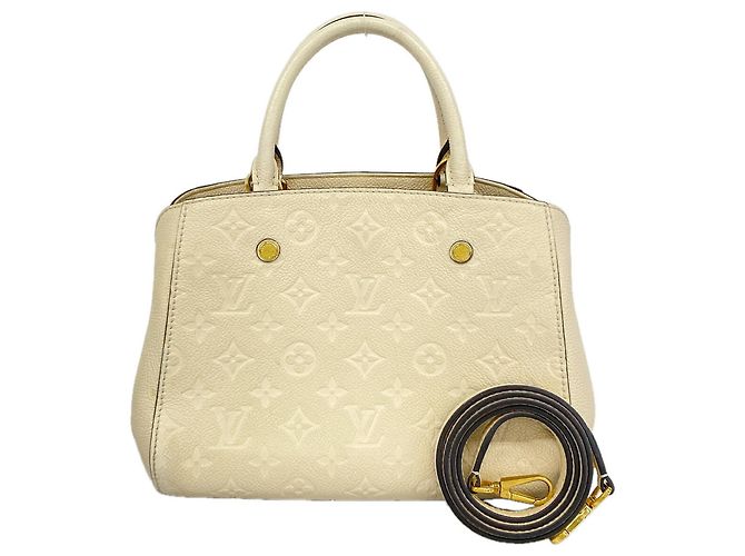 Louis Vuitton Monogram Empreinte Montaigne BB Handtasche Roh