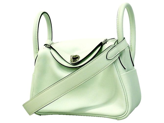 Hermès Bolsa Hermes Lindy Mini Swift Verde