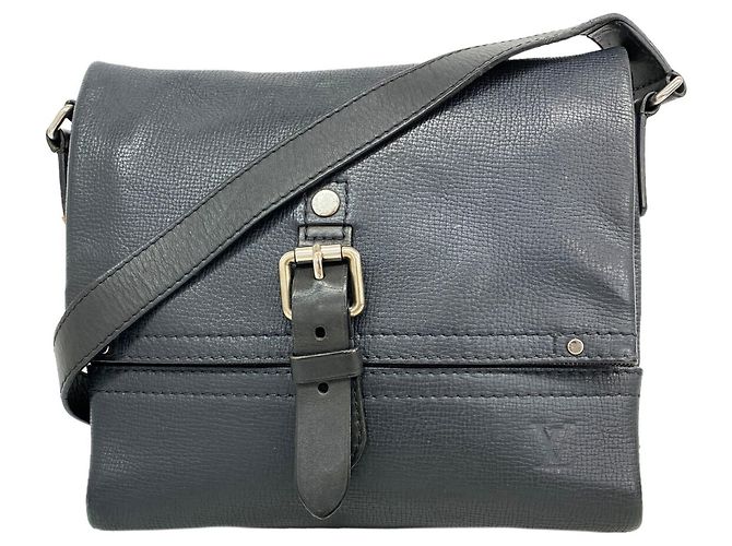Borsa a tracolla Louis Vuitton Utah Canyon PM Nero