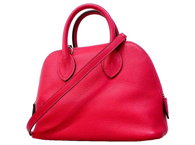 Hermès Sac à main Hermes Bolide 1923 Mini Verso Rouge