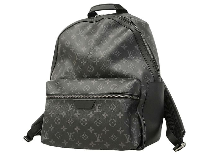 Louis Vuitton Monogram Eclipse Discovery Backpack MM Black