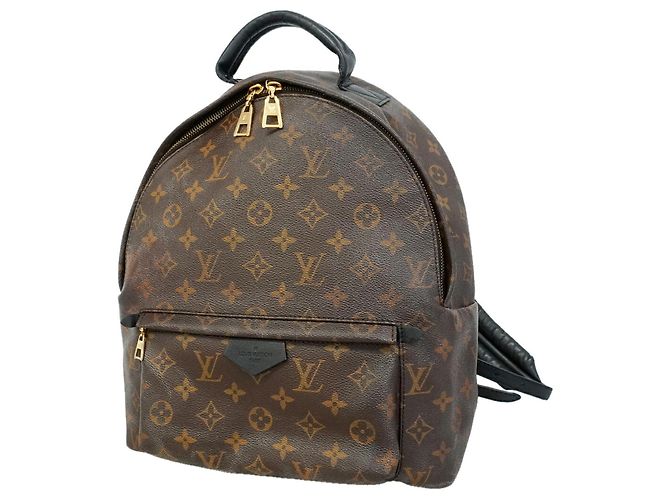 Louis Vuitton Monogram Palm Springs Backpack MM Brown
