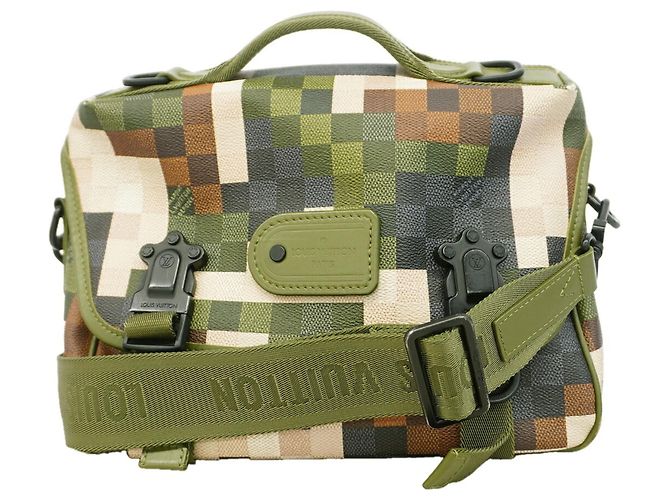 Borsa a tracolla Louis Vuitton Damouflage LV Trail Verde