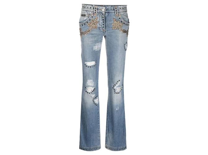 Jeans Dolce & Gabbana anni 2000 Blu chiaro