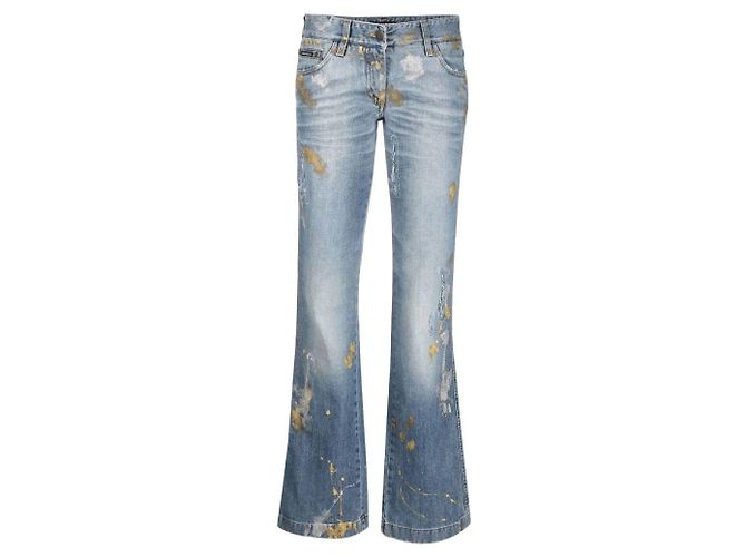 Jeans Dolce & Gabbana anni 2000 Blu chiaro