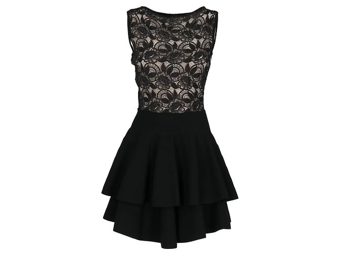 Autre Marque Antonino Valenti Kleid 2020s Schwarz