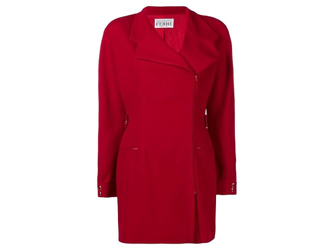 Gianfranco Ferré 80s Jacket Red
