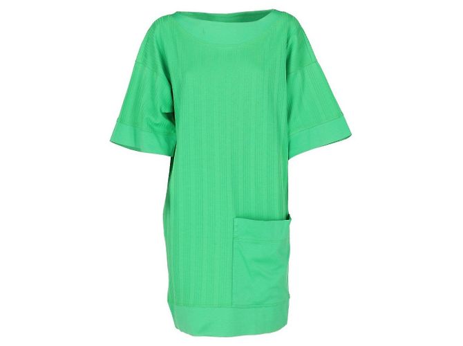 Vestido Byblos de algodón verde
