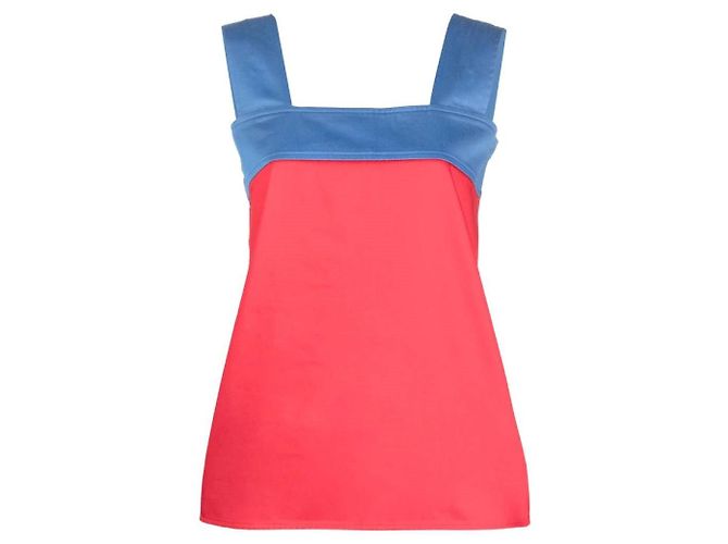 Top Yves Saint Laurent anni '70 Rosso