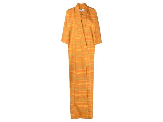 Autre Marque A.N.G.E.L.O. Vintage Cult 70s Kimono Arancione