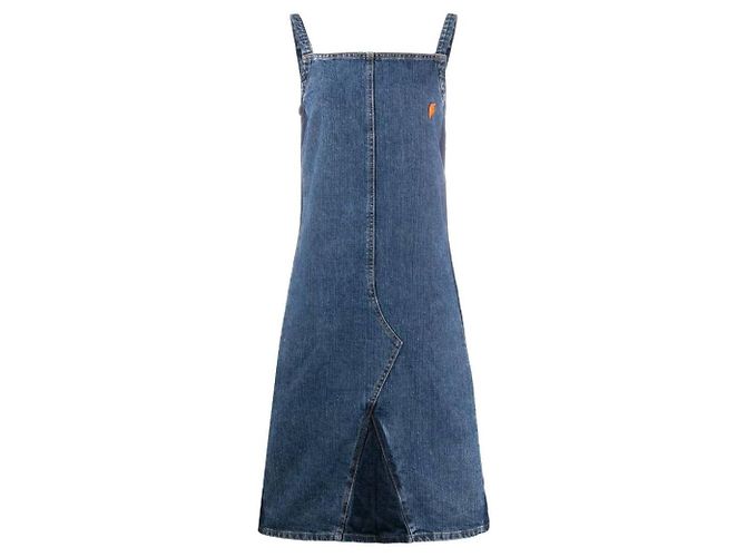 Walter Van Beirendonck Kleid aus den 90ern Blau