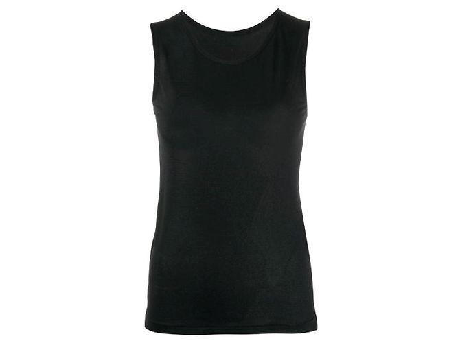 Top Yohji Yamamoto anni '90 Nero