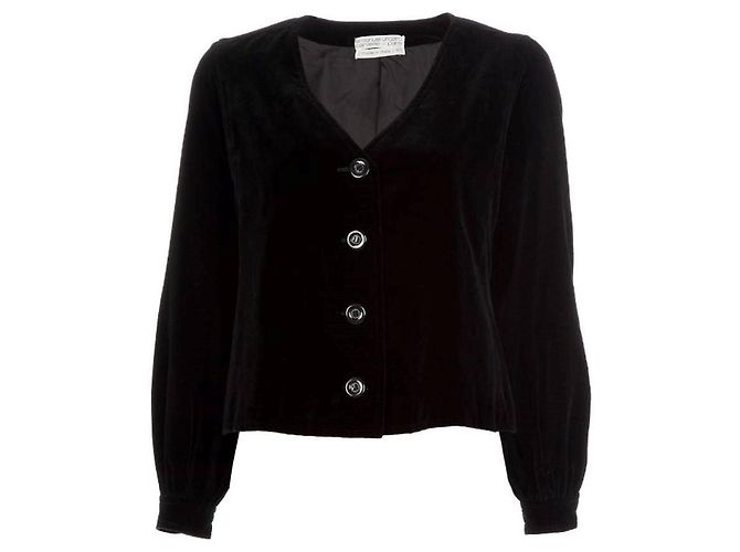 Giacca Emanuel Ungaro anni 80 Nero