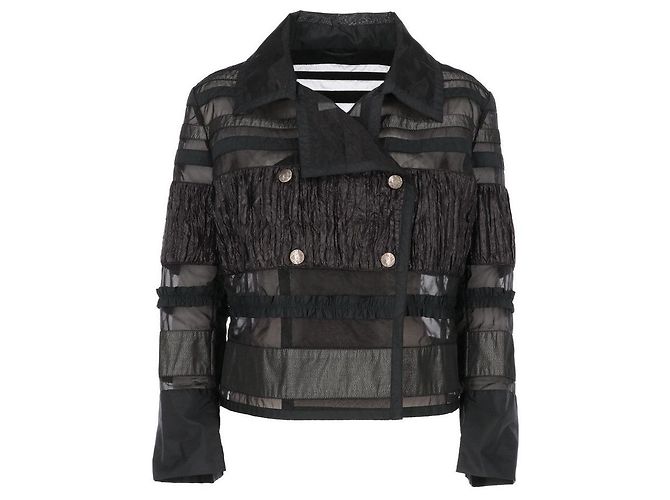 Ermanno Scervino Jacke aus den 2010ern Schwarz